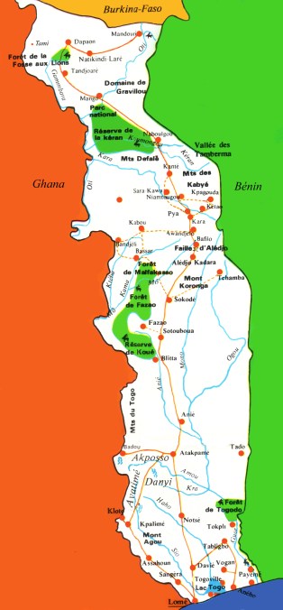 Adesdida carte togo complet