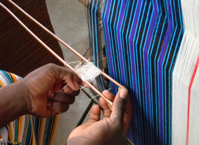 CEDAF Dapaong 2012 atelier tissage 2