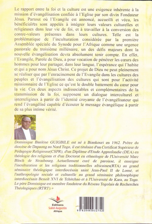 Domnique Guigbile initiation a l'inculturation couv4