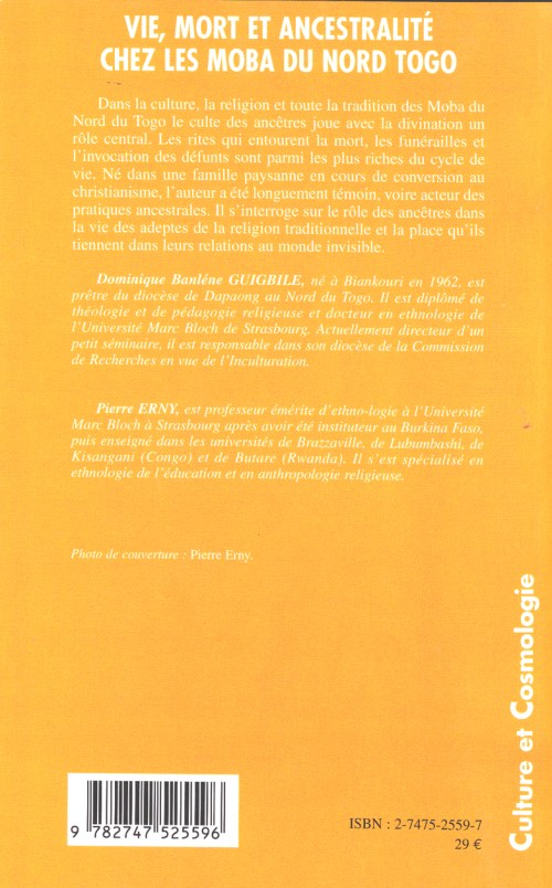 Domnique Guigbile Vie, mort, ancestralité couv4